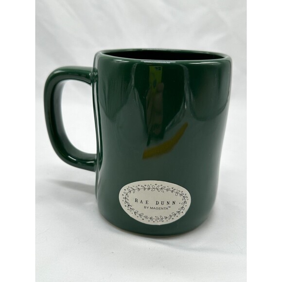 NEW Rae Dunn Green "Merry Elfin' Christmas" Coffee Mug - Magenta Artisan #202 - Picture 2 of 9